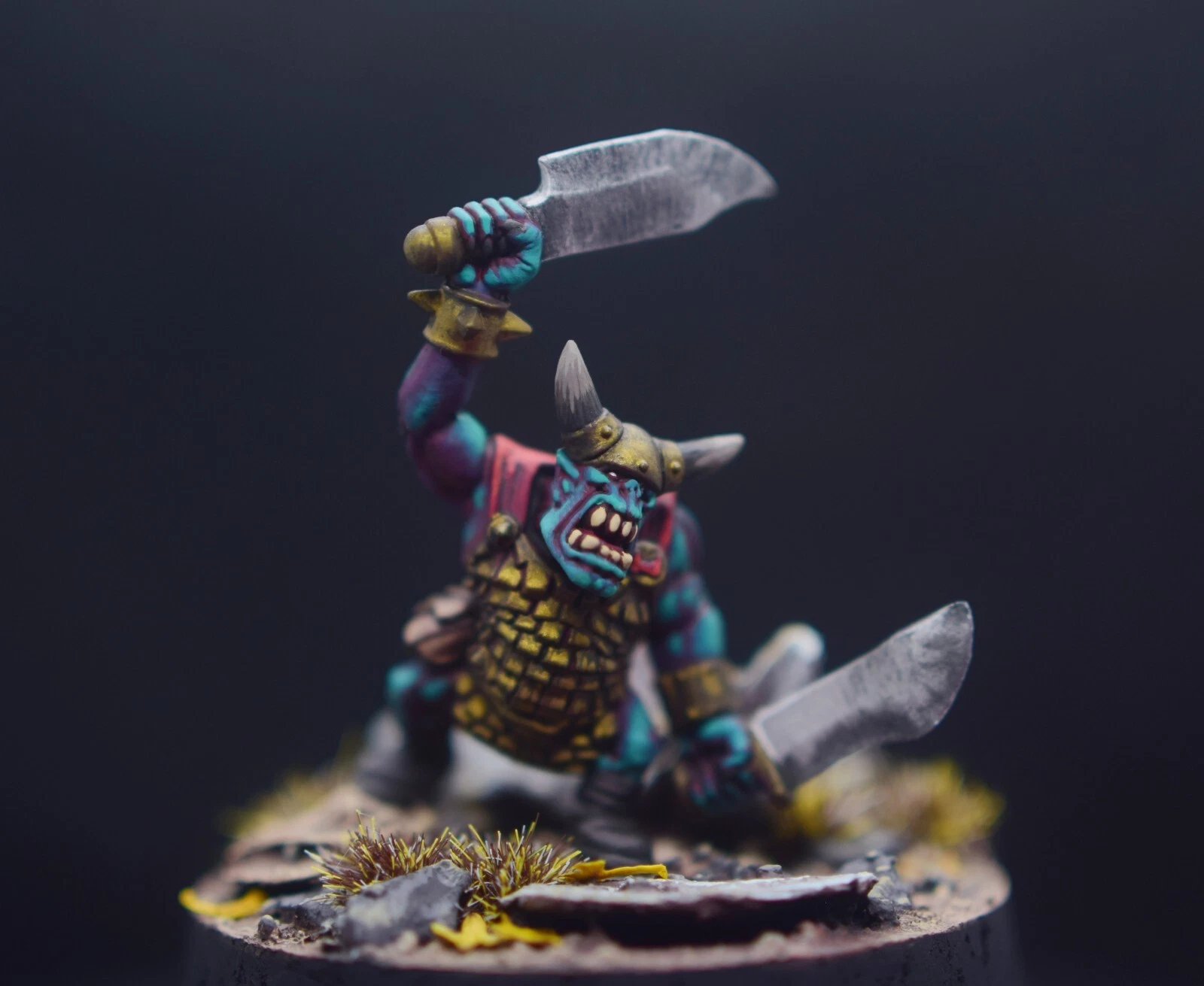 Orc Warrior in Diorama